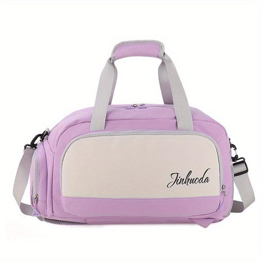 Waterproof Travel Backpack Sports Gym Bag Shoes Compartment Duffle Bag
