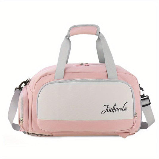 Waterproof Travel Backpack Sports Gym Bag Shoes Compartment Duffle Bag
