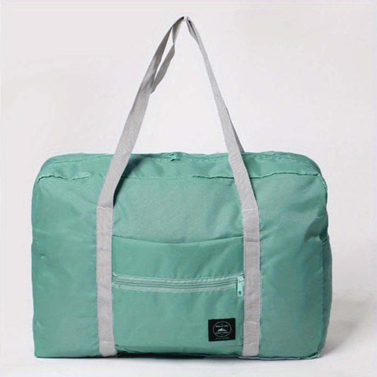 Travel Foldable Zipper Handbag Large Capacity Duffle Bag