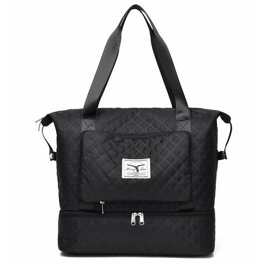 Portable Travel Storage Bag Lightweight Foldable Zipper Duffel Bag