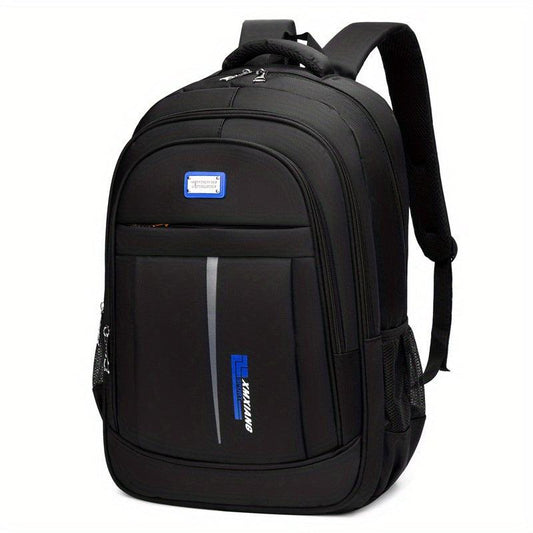 Large Capacity Nylon Laptop Backpack Waterproof Lightweight Travel Bag