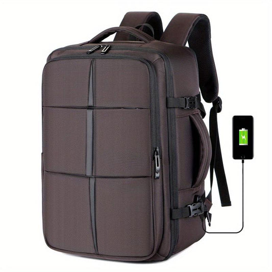 Large Capacity Travel Backpack USB Charging Lightweight Daypack