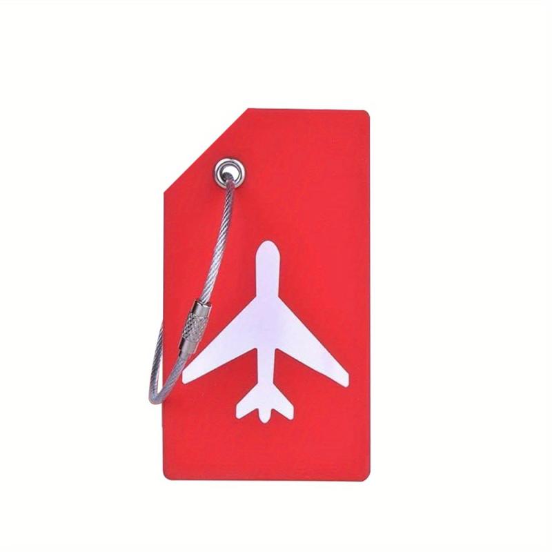Silicone Luggage Tag With Name ID Card - Travel Accessories