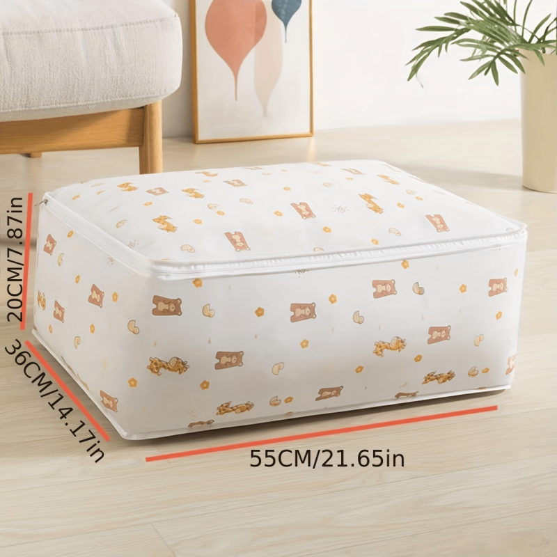 Waterproof Transparent Quilt Clothes Storage Bag