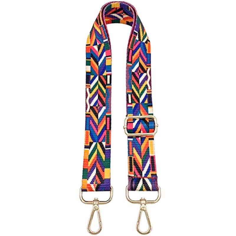 Multicolor Shoulder Bag with Wide Strap Replacement