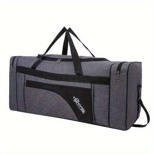 Large Capacity Durable Carry on Bag Nylon Gym Travel Organizer Weekender Bag