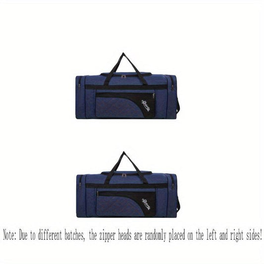 Large Capacity Durable Carry on Bag Nylon Gym Travel Organizer Weekender Bag