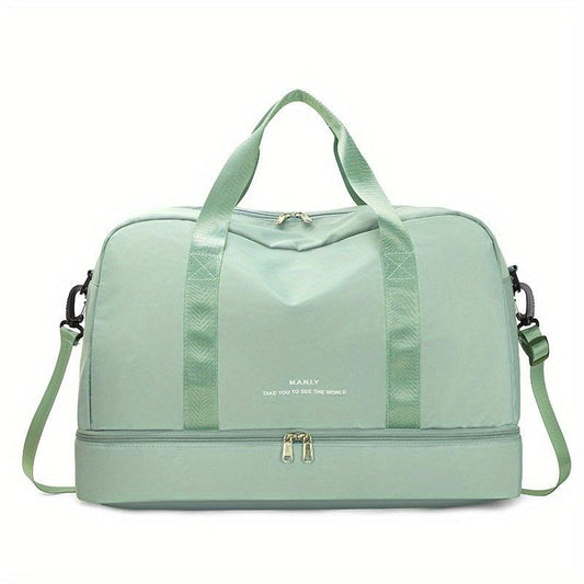 Large Capacity Carry On Duffle Bag Lightweight Luggage Handbag