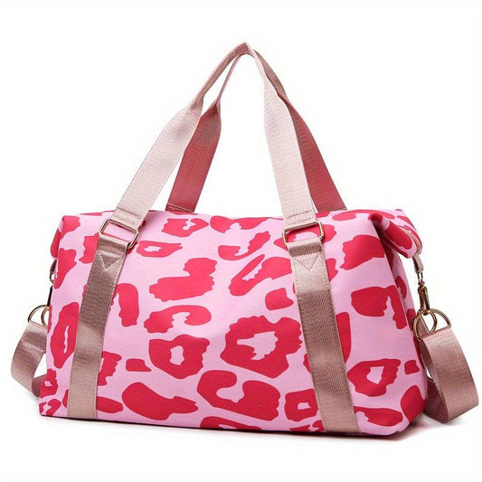 Stylish Animal Pattern Sports Handbag Large Capacity Travel Duffle Bag