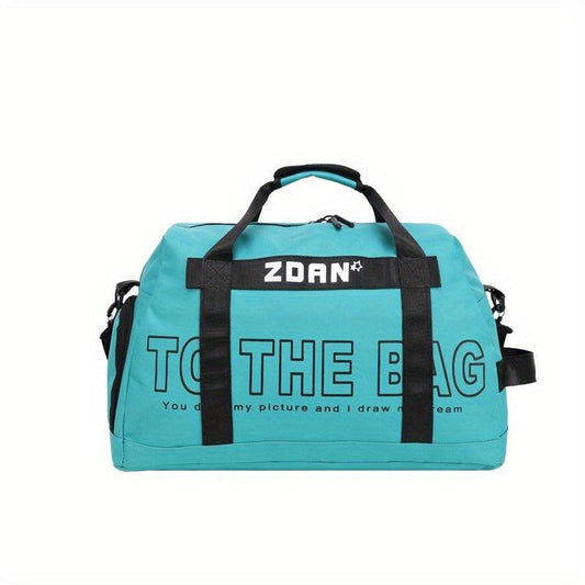 Large Capacity Duffle Bag Sports Fitness Gym Travel Weekender Overnight Bag