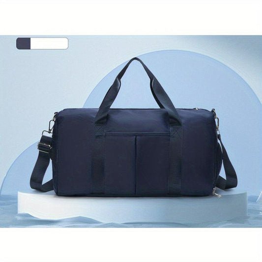 Large Capacity Crossbody Gym Sports Bag with Wet Dry Separation