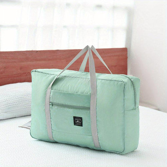 Foldable Duffle Bag Sports Gym Lightweight Travel Carry On Luggage