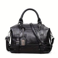 Retro Style Shoulder Bag with Removable Strap