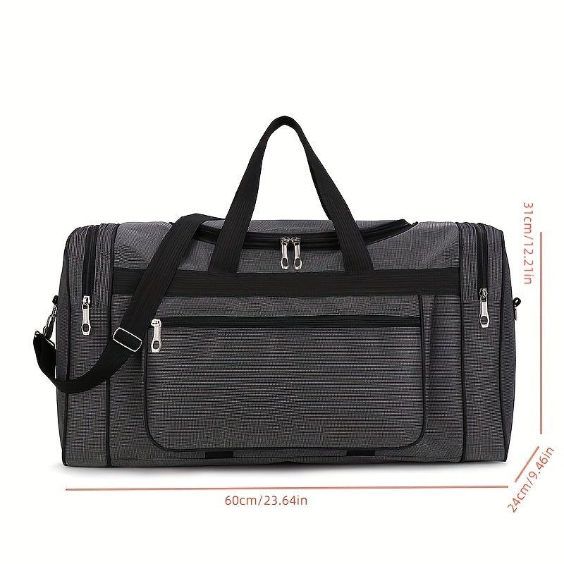 Large Capacity Portable Travel Bag Duffel Bag Lightweight Gym Bag Overnight Bag