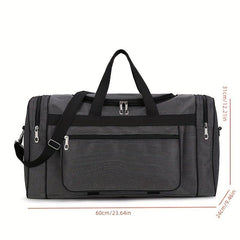Large Capacity Portable Travel Bag Duffel Bag Lightweight Gym Bag Overnight Bag