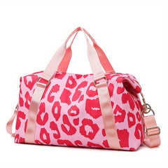 Cow Print Travel Duffle Bag Gym Weekender & Overnight Bag