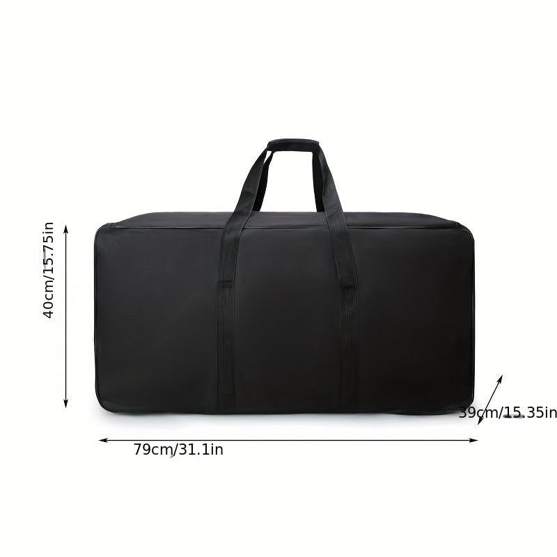 Large Capacity Quilt Storage Bag Folding Wheel Travel Luggage