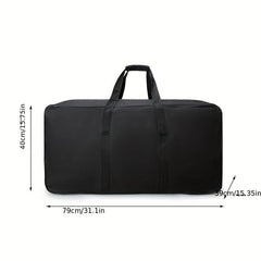 Large Capacity Quilt Storage Bag Folding Wheel Travel Luggage