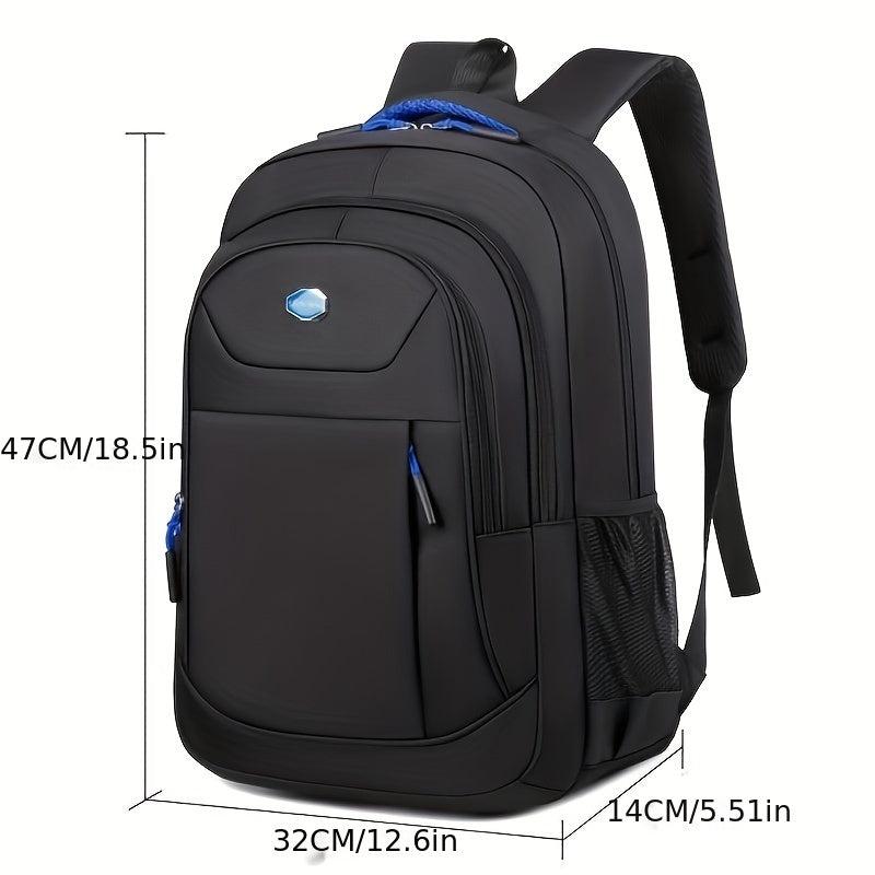 Large Capacity Laptop Backpack Nylon Durable Lightweight School Travel Bag
