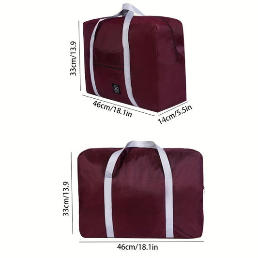 Folding Luggage Travel Bag Solid Large Capacity Storage Bag