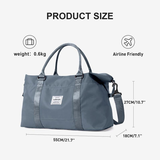 Waterproof Sports Gym Tote Bag Weekender Overnight Bag