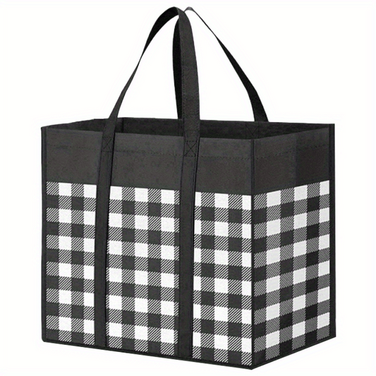 Reusable Grocery Shopping Bags Foldable Tote Eco Friendly 16x10x13in