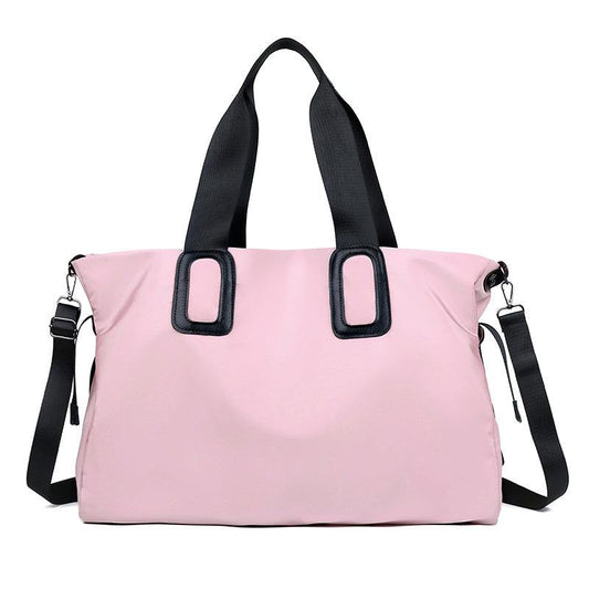 Travel Storage Bag Double Handle Zipper Duffel Bag Large Weekender Overnight Bag