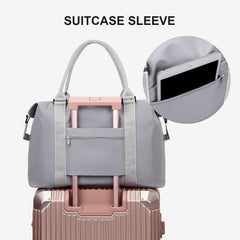 Women's Sport Travel Duffle Bag Large Gym Tote Bag