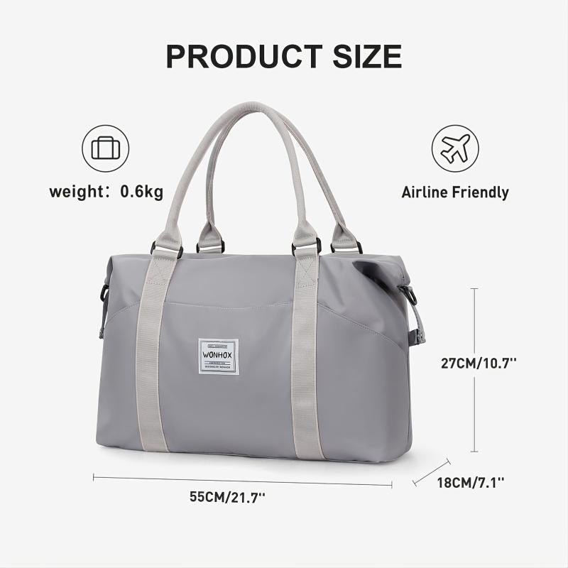Women's Sport Travel Duffle Bag Large Gym Tote Bag