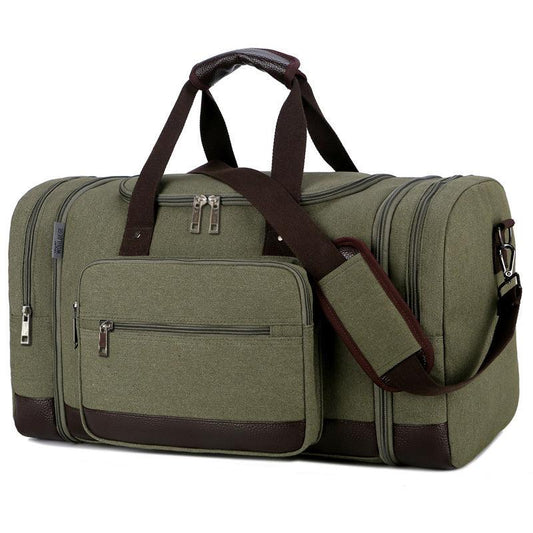 Canvas Duffel Bag Large Travel Storage Weekender Overnight Bag