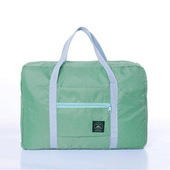 Portable Lightweight Travel Luggage Handbag Solid Zipper Duffle Bag
