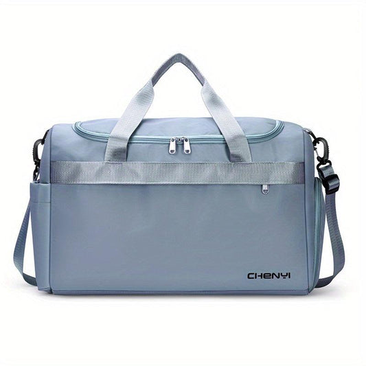 Colorblock Travel Bag Wet And Dry Separation Large Capacity