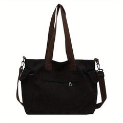 Vintage Canvas Shoulder Hobo Bag Women's Handbag Satchel Purse