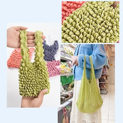 Magic Stretch Tote Bag Large Capacity Reusable Shop