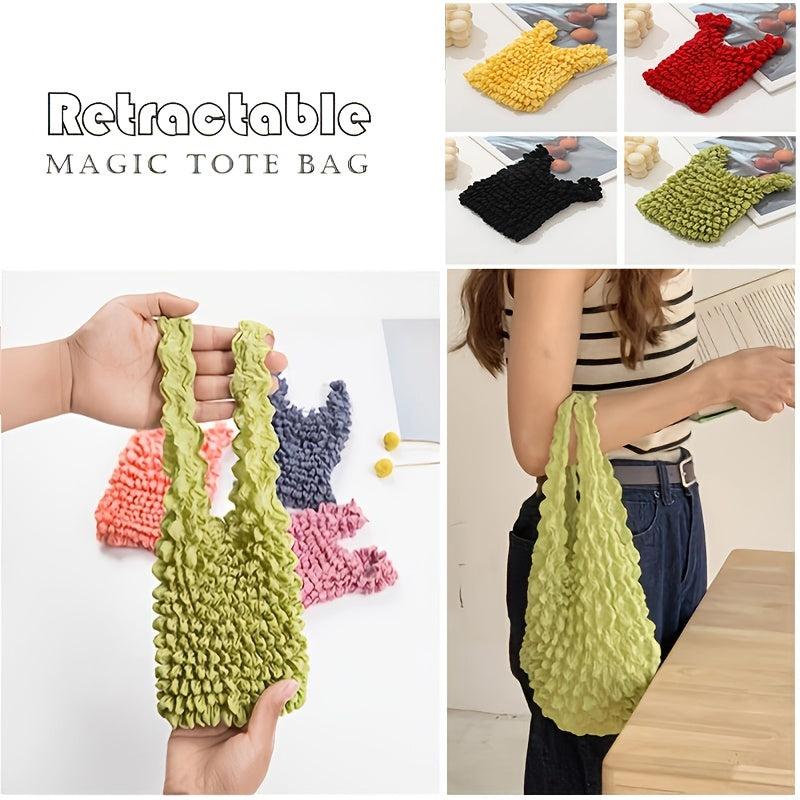 Magic Stretch Tote Bag Large Capacity Reusable Shop