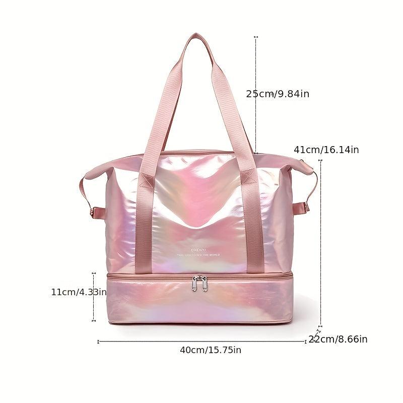 Laser Gym Bag Large Capacity Duffle Bag
