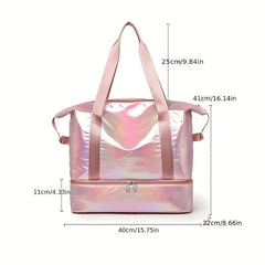 Laser Gym Bag Large Capacity Duffle Bag