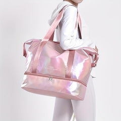 Laser Gym Bag Large Capacity Duffle Bag