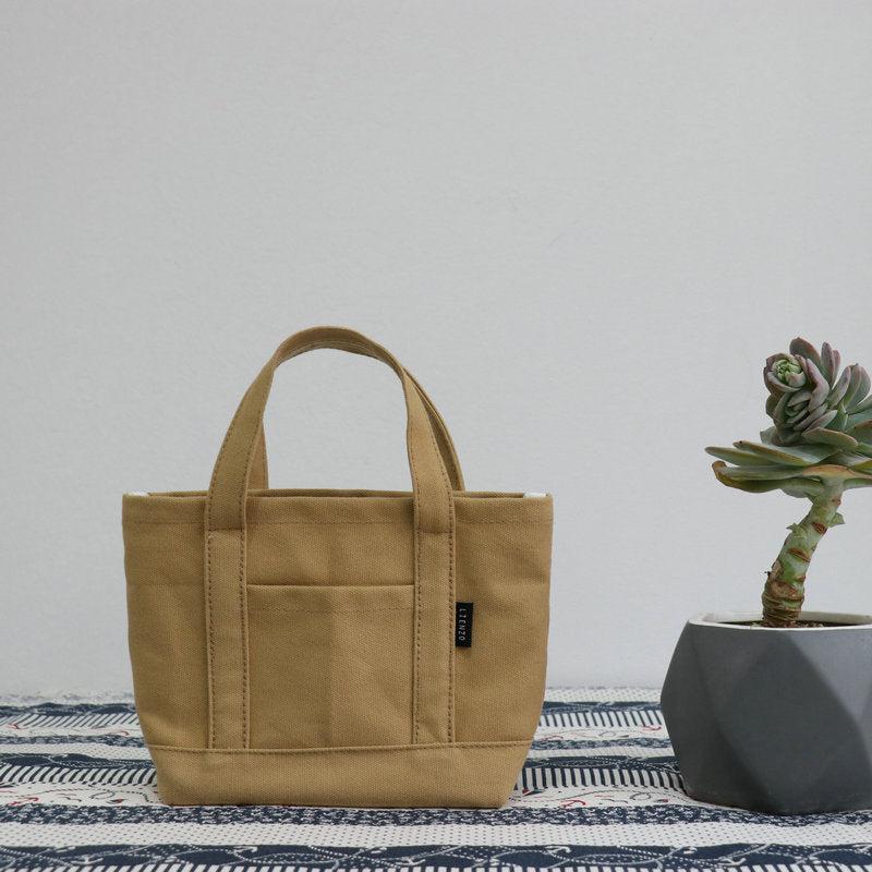 Minimalist Canvas Storage Handbag for School & Office