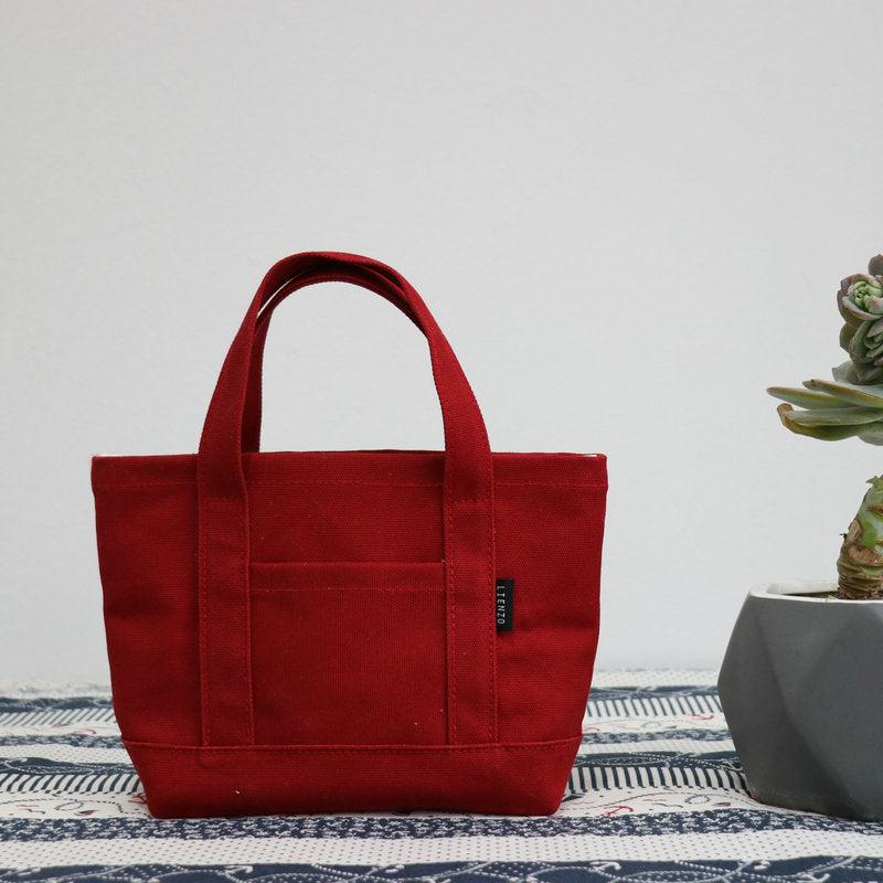 Minimalist Canvas Storage Handbag for School & Office