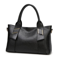 Women's Lychee Faux Leather Handbag OL Shoulder Bag