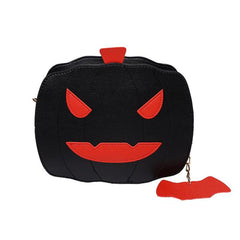 Pumpkin Shaped Novelty Crossbody Bag for Halloween