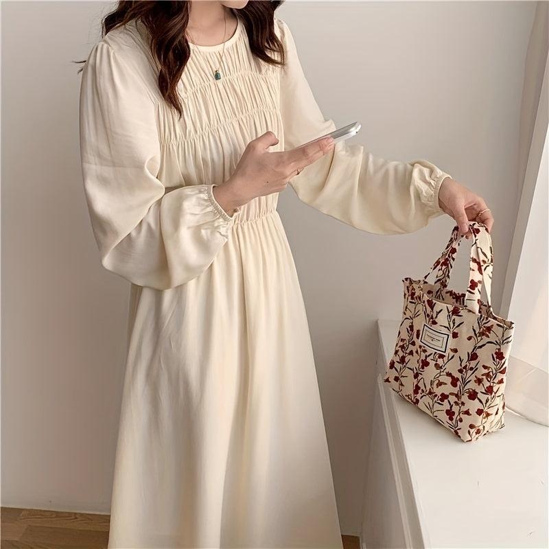 Tulip Flower Print Tote Bag Handbag For Women