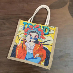 Double Handle Lightweight Bento Bag Durable Lunch Bag