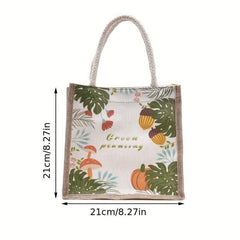 Double Handle Lightweight Bento Bag Durable Lunch Bag