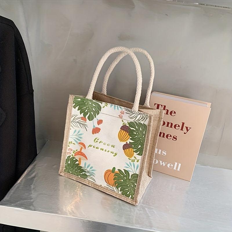 Double Handle Lightweight Bento Bag Durable Lunch Bag