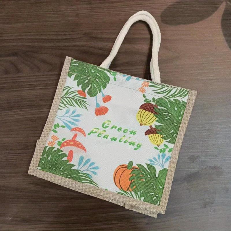 Double Handle Lightweight Bento Bag Durable Lunch Bag