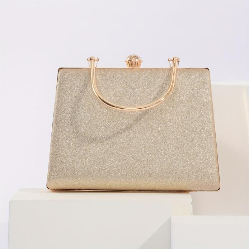 Rhinestone Glitter Chain Handbag Sparkling Evening Bag