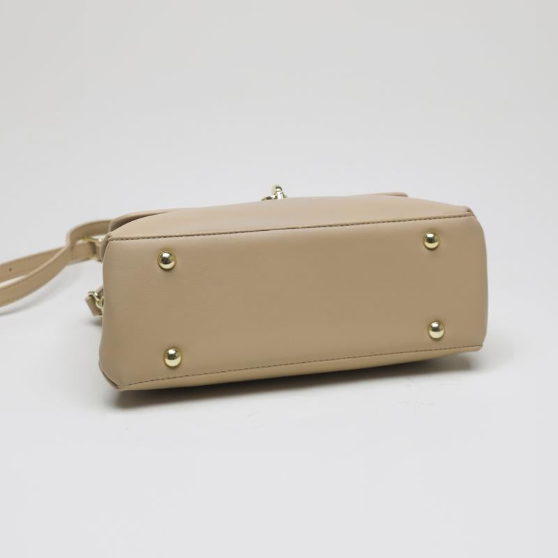 Stylish Shoulder Bag Faux Leather Purse With Removable Strap