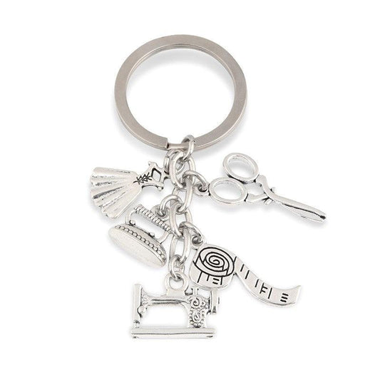Sewing Machine Keychains For Women Girl Gift Car Purse Bag